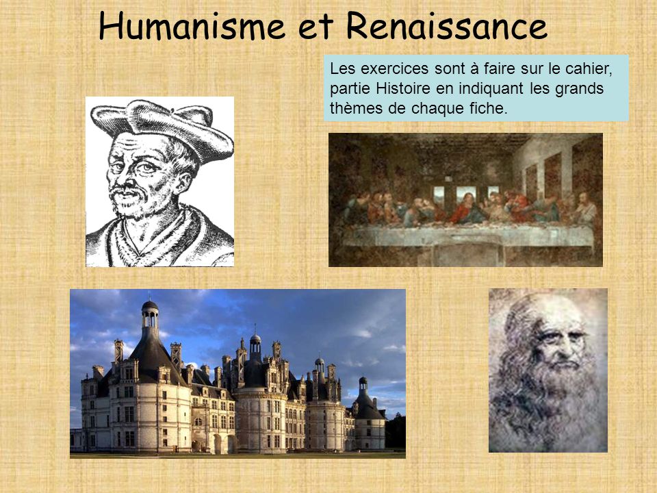 dissertation sur humanisme et renaissance